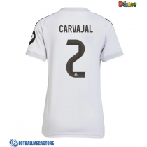 Fotballdrakt Dame Real Madrid Daniel Carvajal #2 Hjemmedrakt 2025-26 Kortermet